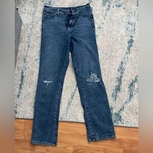 Express 90s Slim Super High Rise Jeans